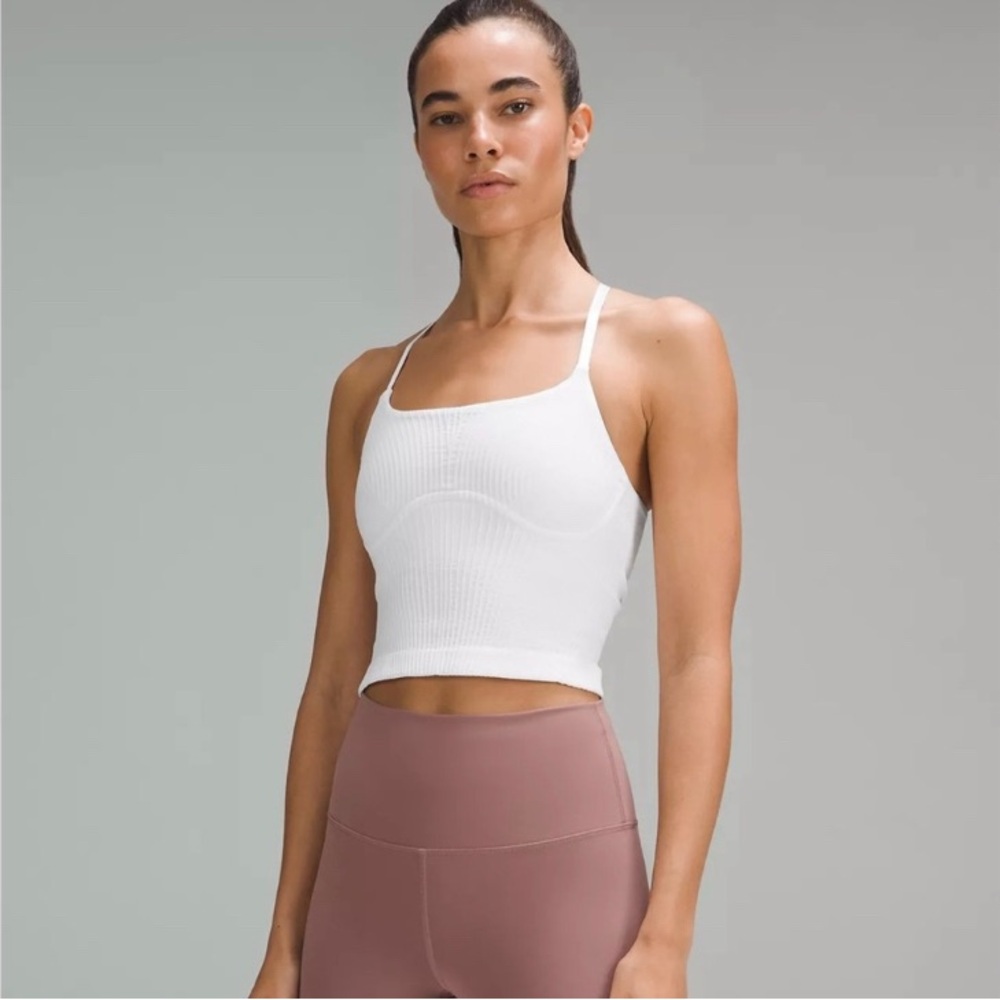 Lululemon Strappy Seamless Yoga Shelf Tank